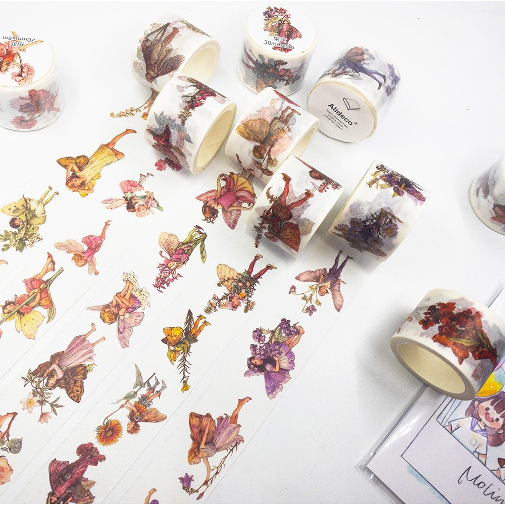 1pcs/1lot Decorative tapes Elf Ball masking tapes-JournalTale