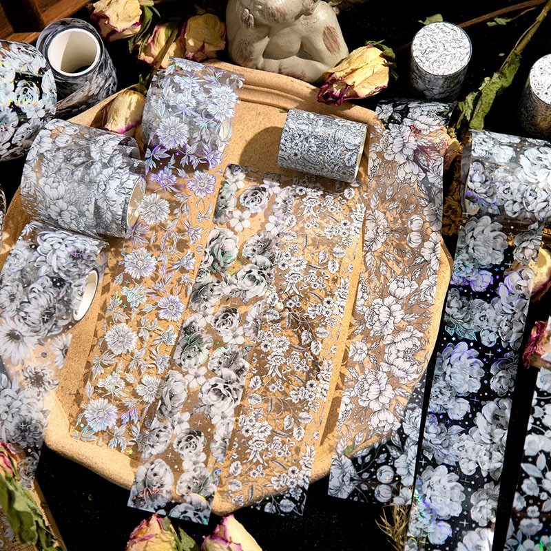 1pcs/1lot Decorative Adhesive tapes Vegetal flowers Tapes-JournalTale