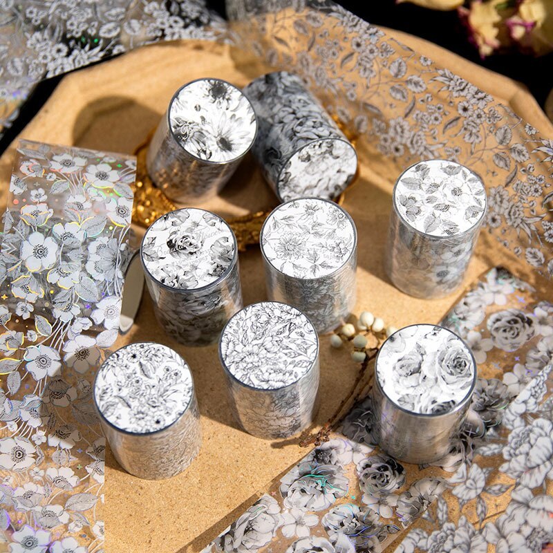 1pcs/1lot Decorative Adhesive tapes Vegetal flowers Tapes-JournalTale