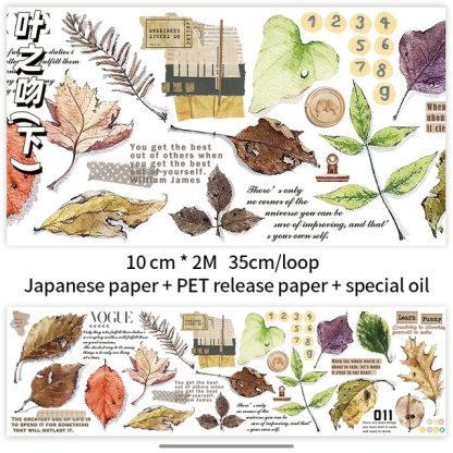 200cm Antique Style Journal Decoration Washi Tape-JournalTale