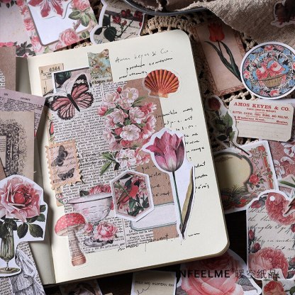 200pcs/lot Memo Pads Material Paper Junk Journal-JournalTale