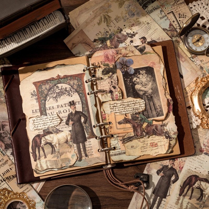 20pcs/lot Memo Pads Material Paper capsule Junk Journal-JournalTale