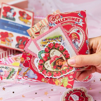 55sheet/lot Stationery Stickers Showa style-JournalTale