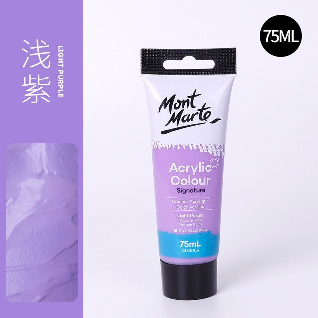 24 Colors 75ml Artist Acrylic Premium Paint-JournalTale