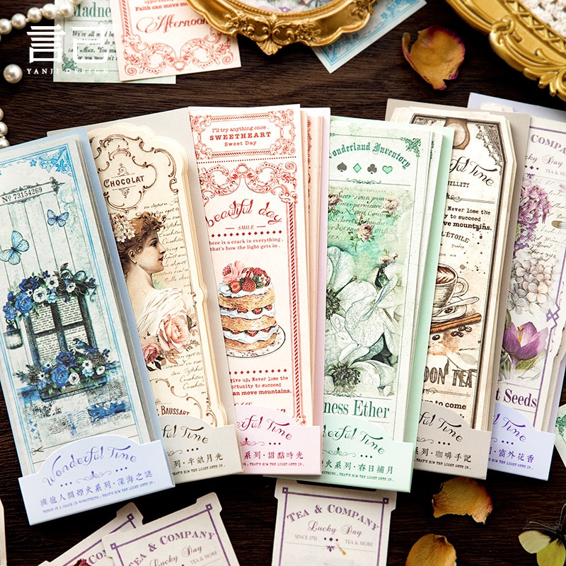 24pcs/lot Memo Pads Material Paper Embrace the firewor-JournalTale