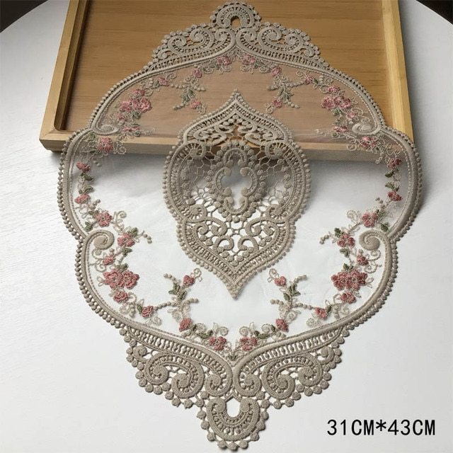 1Pcs for Dining Table Embroidery Craft Placemat-JournalTale