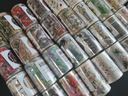 2m/3m Light Vintage Figure European Style Flower Bundle PET-JournalTale