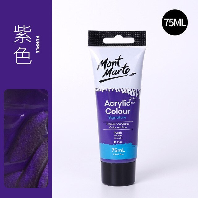 24 Colors 75ml Artist Acrylic Premium Paint-JournalTale