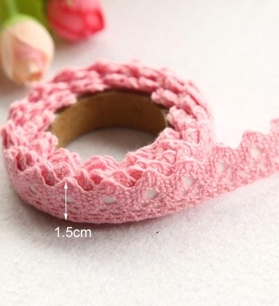 2Yards/pc Lace Tapes Adhesive Fabric Cotton-JournalTale