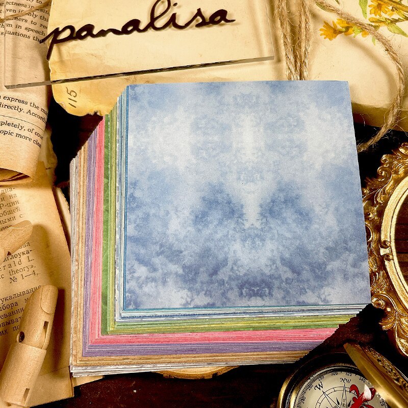 150pcs rainbow color printed texture Scrapbooking-JournalTale