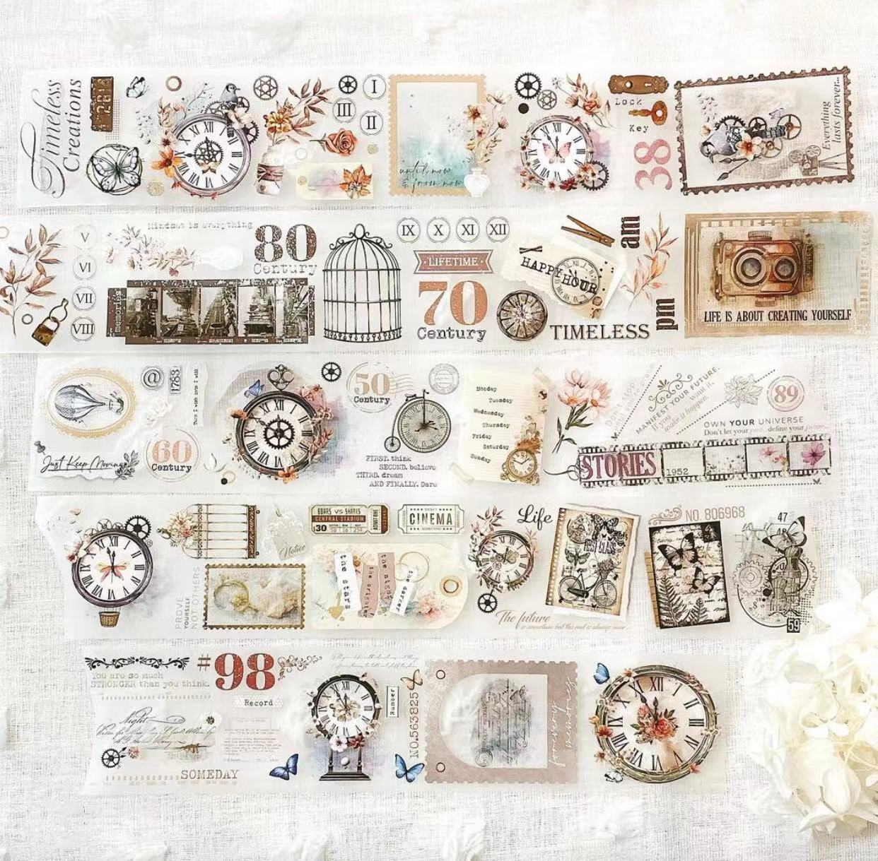 1 Loop Autumn Dreams Girl Washi PET Tape-JournalTale