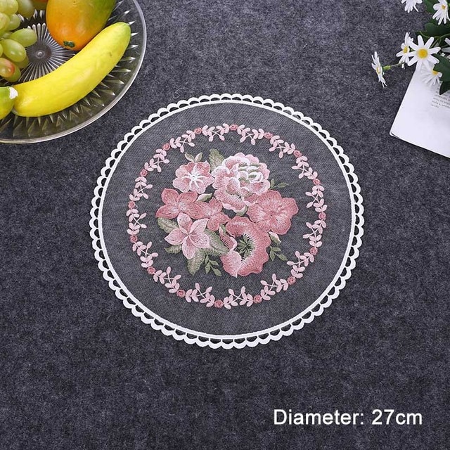 1Pcs for Dining Table Embroidery Craft Placemat-JournalTale