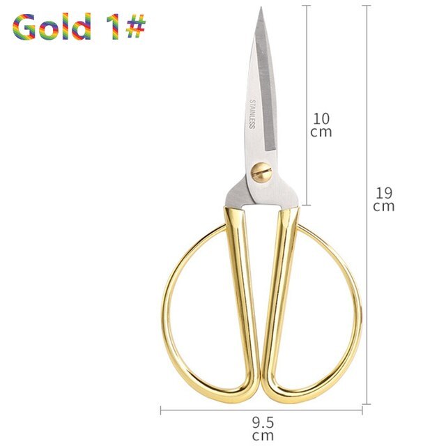 Rose Gold Embroidery and Sewing Scissors-JournalTale