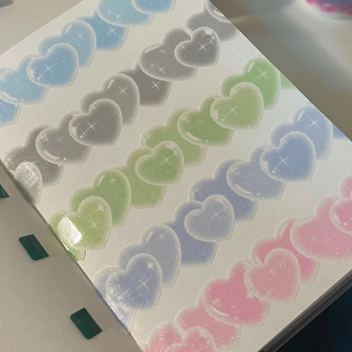 Love Heart Special Landscaping Washi Tape-JournalTale