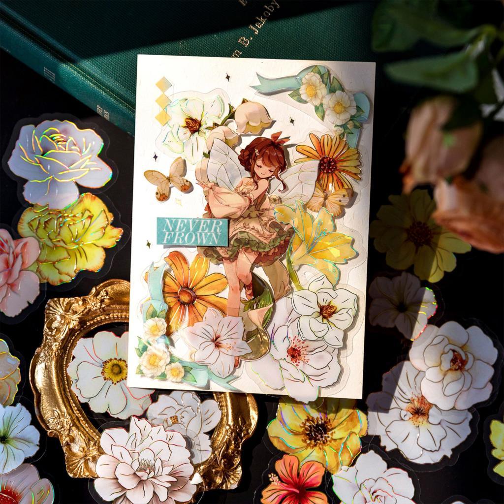 30pcs/1lot Scrapbook Sticker Vintage Decorative-JournalTale
