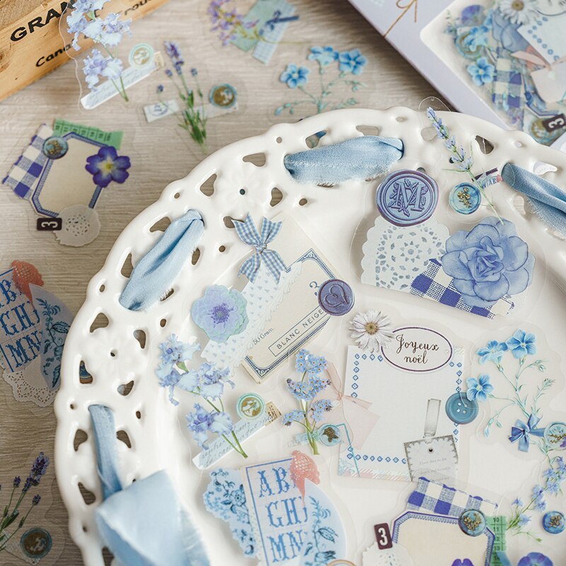 30pcs/1pack Stationery Stickers Vintage Character Series Stickers-JournalTale