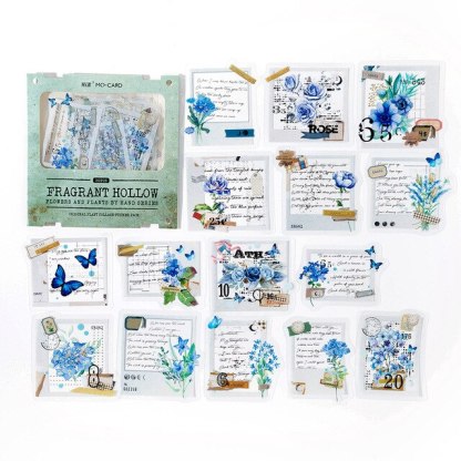 30pcs/lot Scrapbook Stickers Flower and plant handicrafts-JournalTale