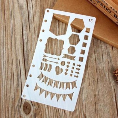 DIY Craft Cutting Dies Stencil Plastic Template-JournalTale