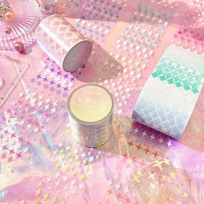 3M Laser star Sticker Tape Scrapbooking-JournalTale