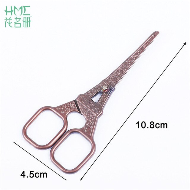 1pc/lot Durable Stainless Steel Vintage Classic Scissors-JournalTale