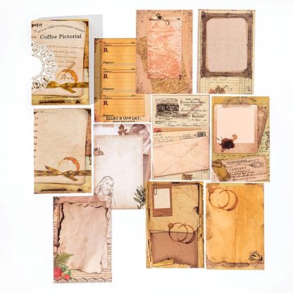 60pcs/lot Memo Pad Material Paper vintage Space-time-JournalTale