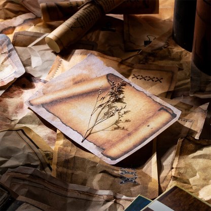 30sheets Vintage Burning Scrapbooking Material Paper-JournalTale
