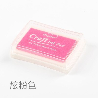 1pc 15 Colors Ink Pad Oil Planner Scrapbooking Silicone Stamp-JournalTale