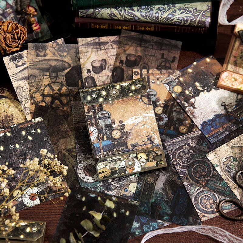 30pcs/lot Retro Medieval Stories Scrapbooking diy Material Papers-JournalTale