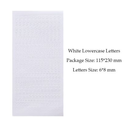 1 Sheet PVC Waterproof Durable Korean Golden Silver-JournalTale
