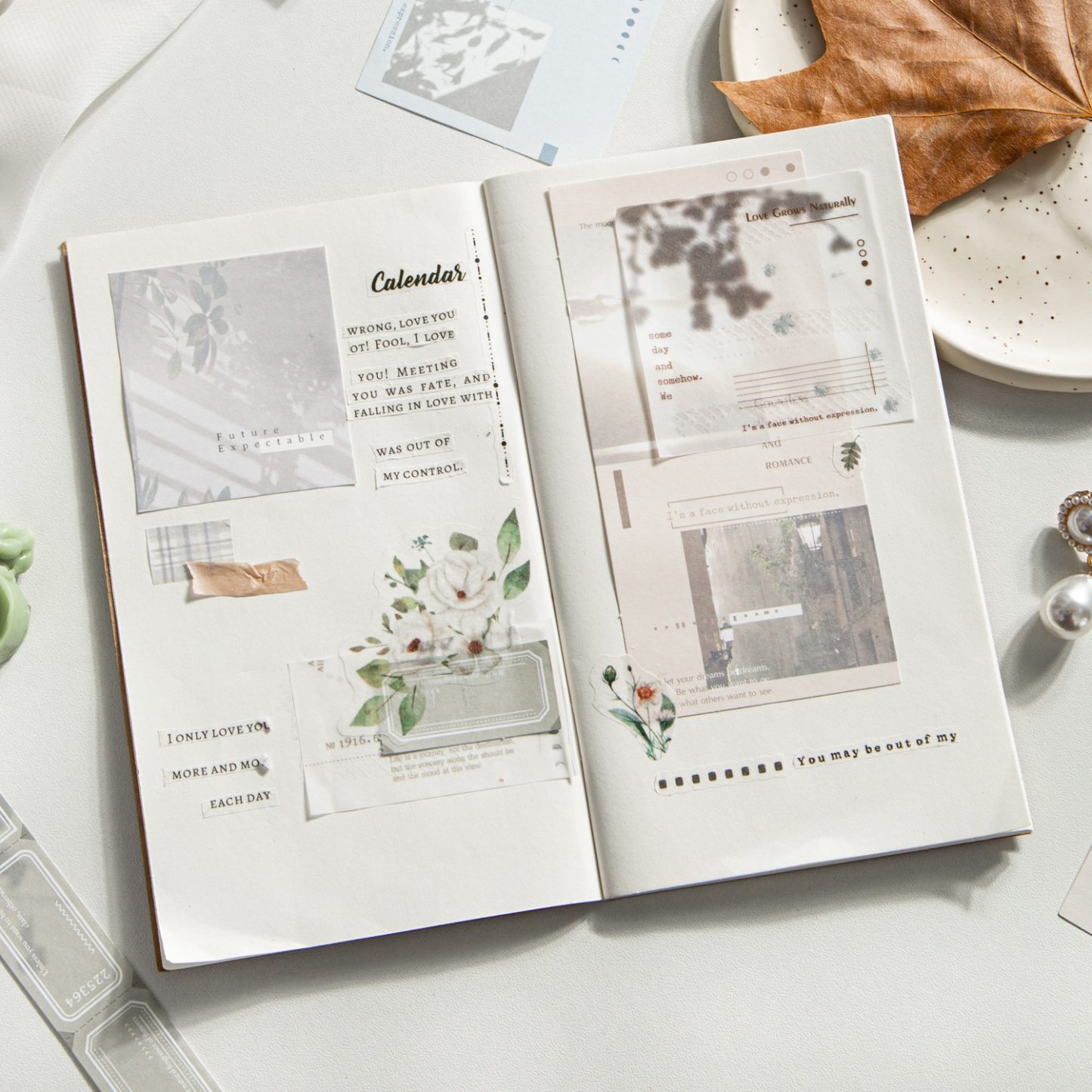 45pcs/lot Memo Pads Material Paper-JournalTale