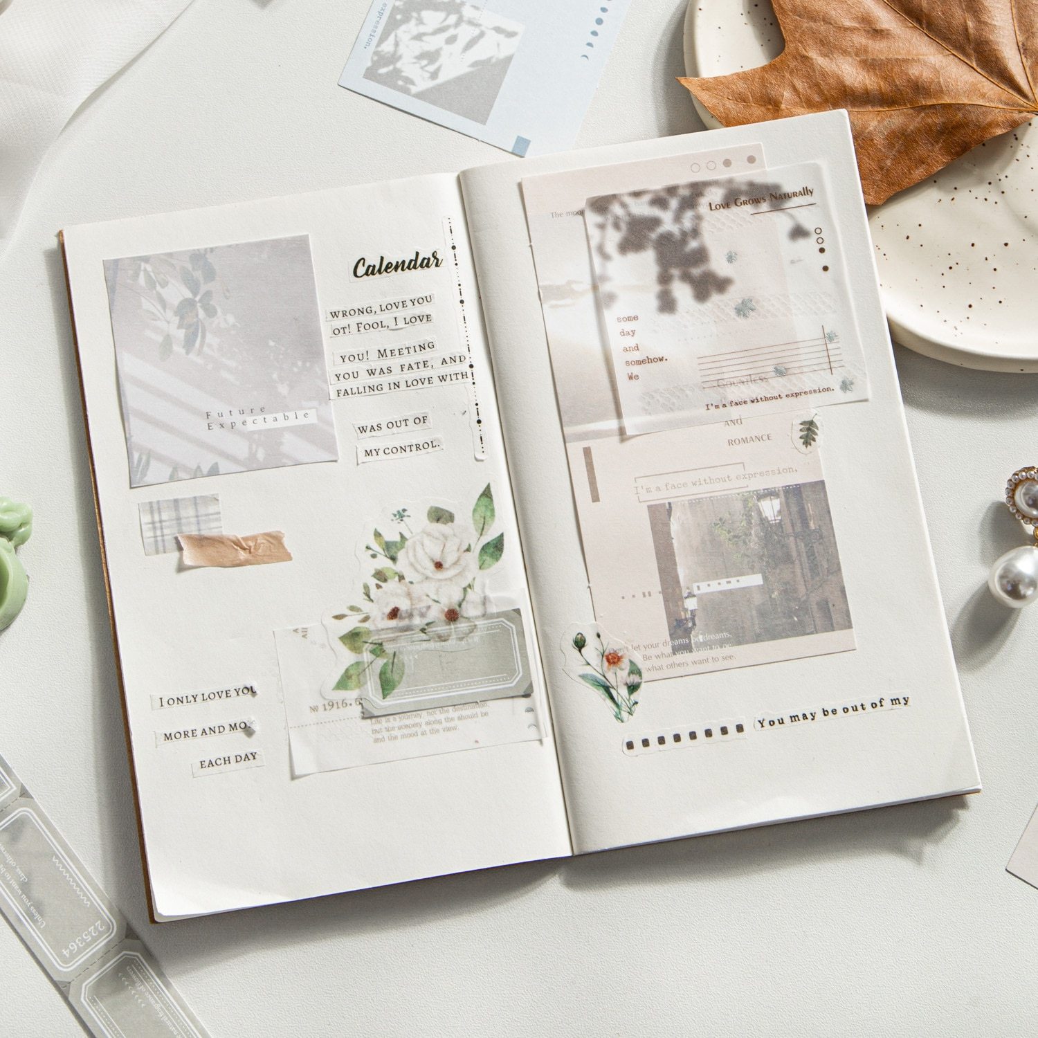 45pcs/lot Memo Pads Material Paper-JournalTale