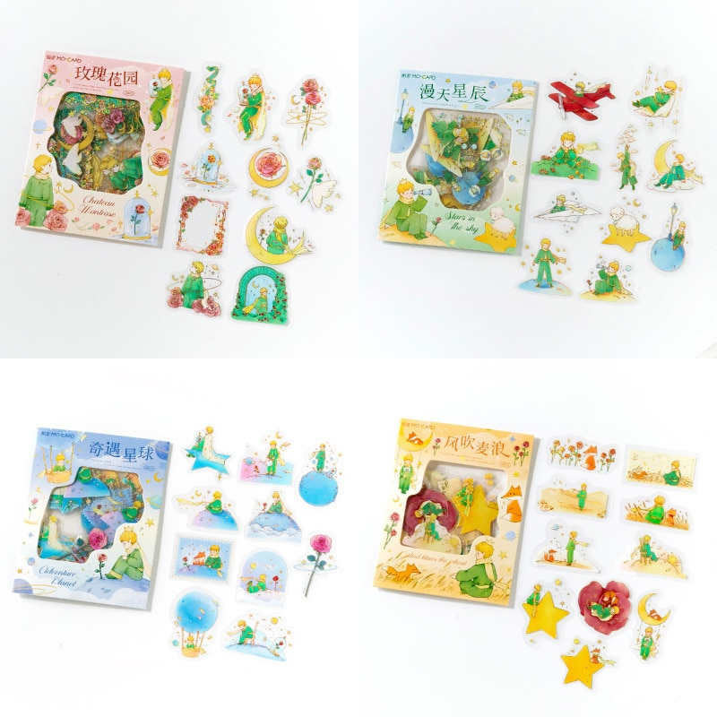 30pcs/1lot Scrapbook Sticker Vintage Prince and Rose-JournalTale