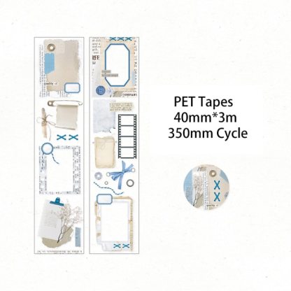40mm*3m Ins PET Tape DIY Scrapbooking-JournalTale
