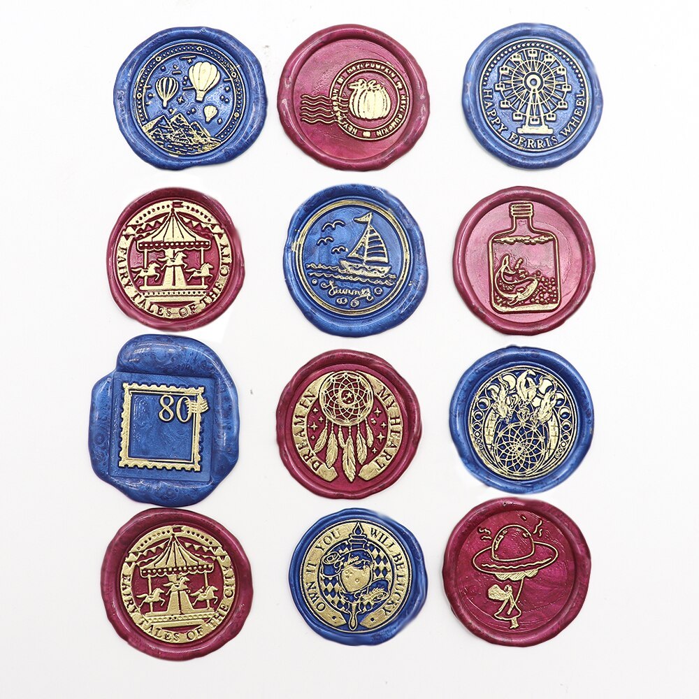 3CM Retro Sealing Wax Stamp Dreamcatcher Seal Stamp-JournalTale