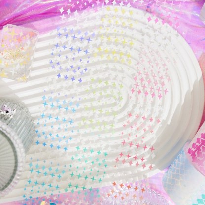 3M Laser star Sticker Tape Scrapbooking-JournalTale