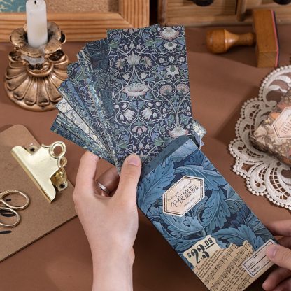 60pcs Vintage Floral Scrapbooking Decor Papers-JournalTale