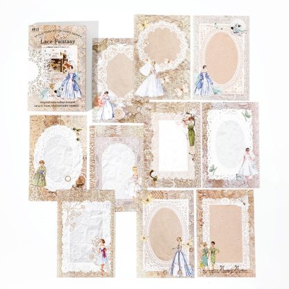 60 pcs/lot Retro Decorative paper Diy butterfly film stationery-JournalTale