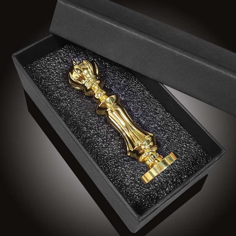 Gift box Crown Style Wax Seal Stamp Handle Retro Metal-JournalTale