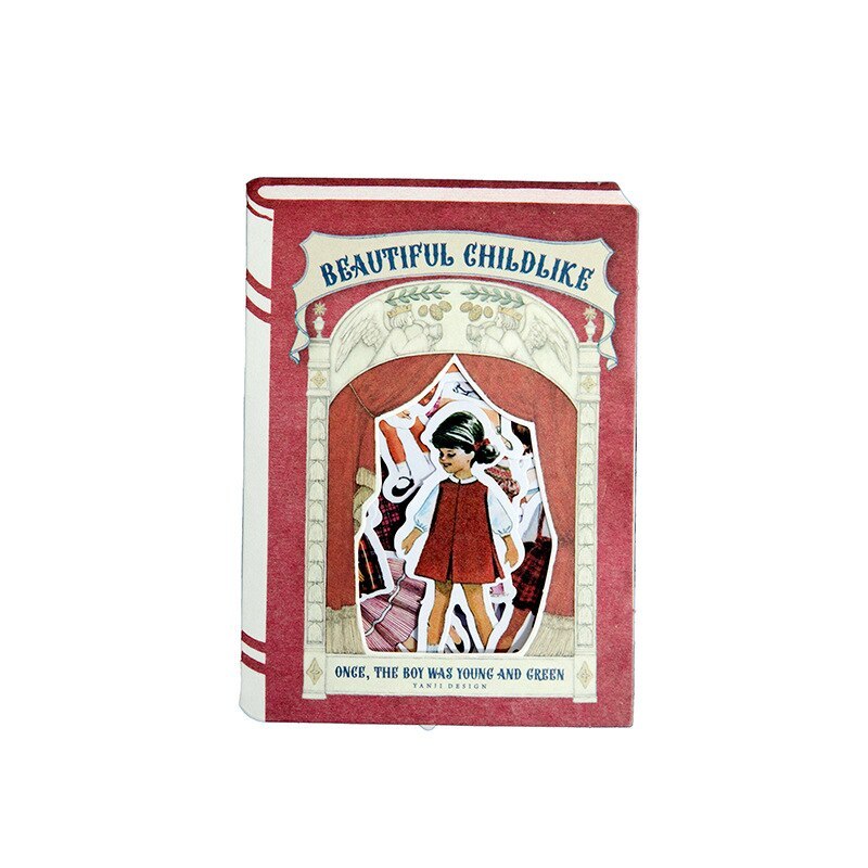 40pcs/1lot Scrapbook Sticker Pretty Kids-JournalTale