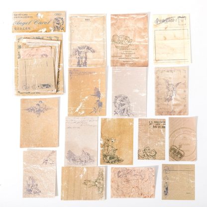 30pcs/pack Vintage Style Craft Paper DIY Scrapbook-JournalTale