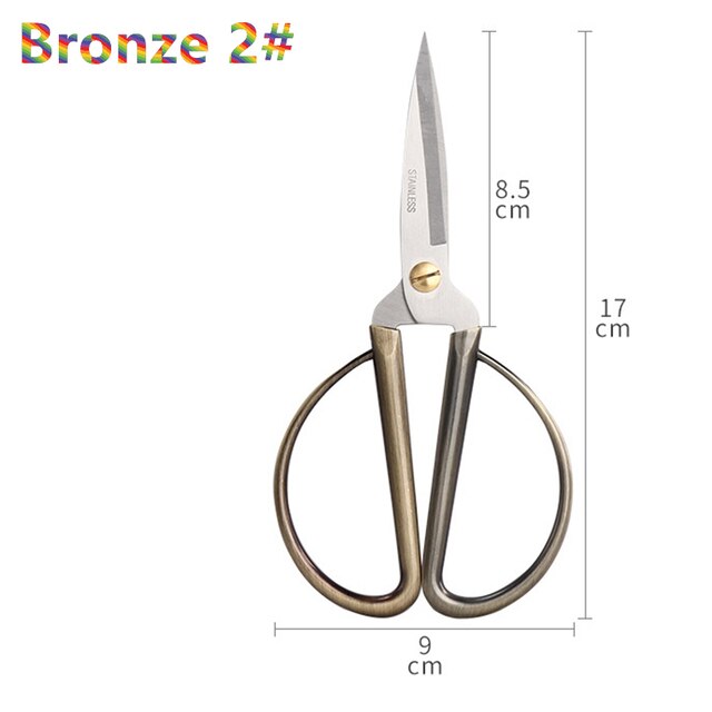 Rose Gold Embroidery and Sewing Scissors-JournalTale