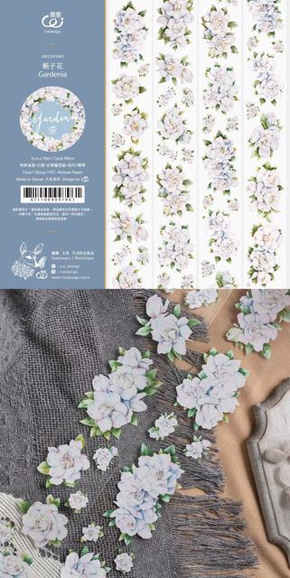 1 Loop-90cm Loidesign Stars and Flowers PET Tape-JournalTale