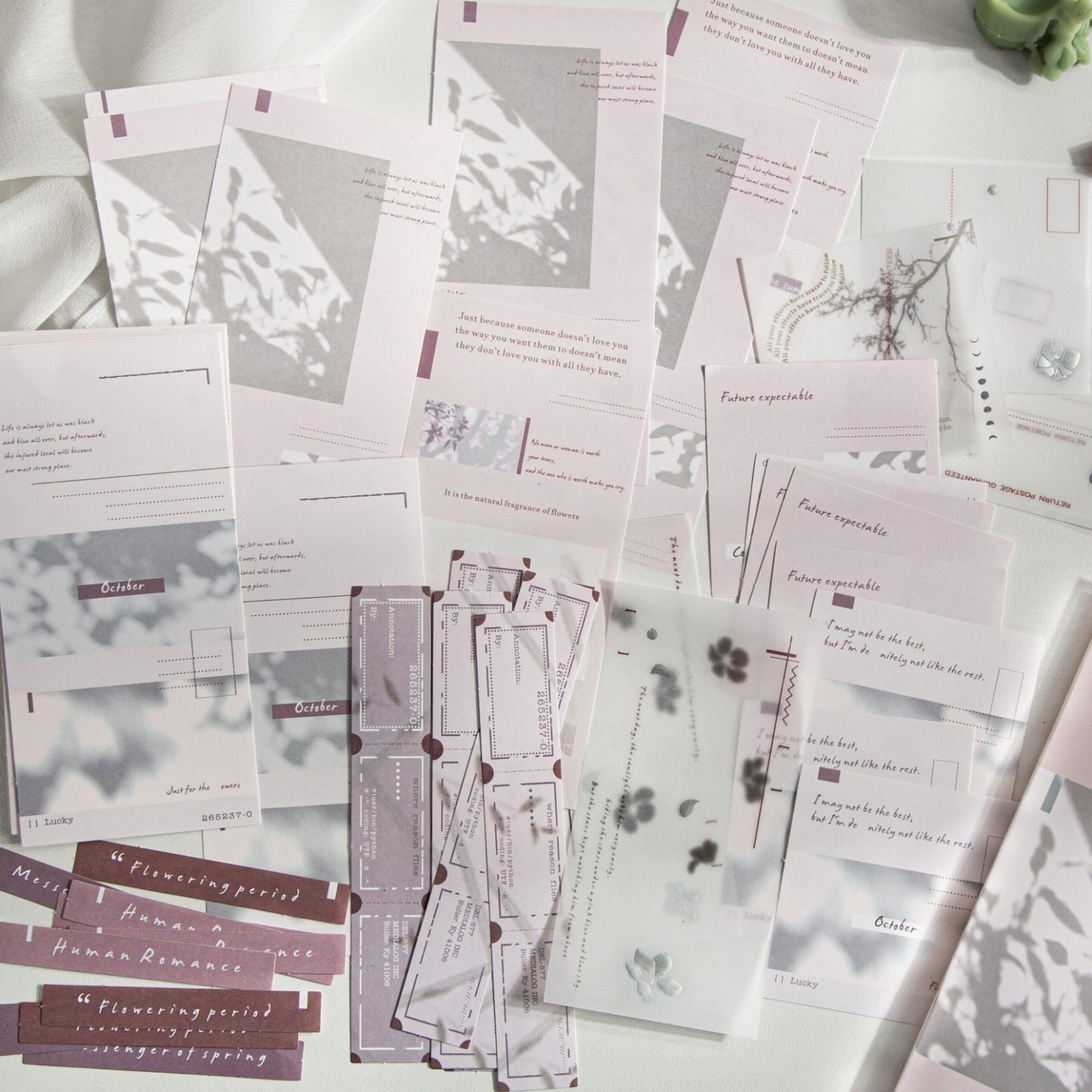45pcs/lot Memo Pads Material Paper-JournalTale