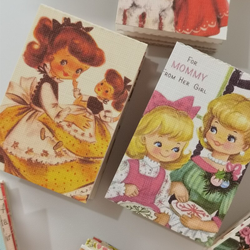 100pcs Vintage Textured Paper Material Paper-JournalTale