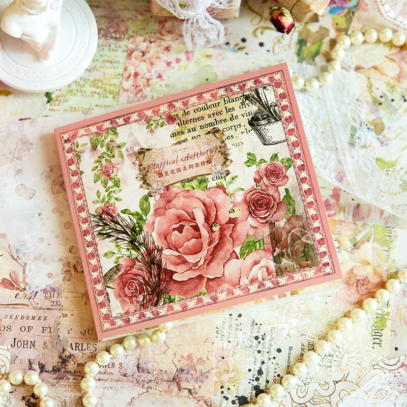 50pcs/lot Memo Pads Material Paper Meet Journal Paper-JournalTale