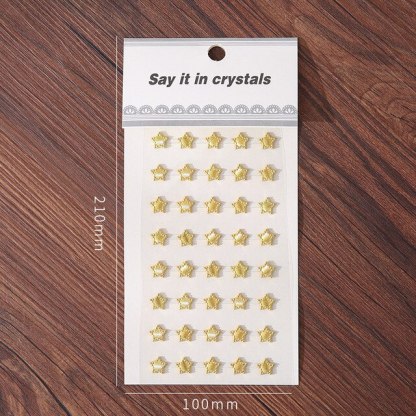 Crystal Diamond Gem Stickers 3D Acrylic Decorative  Stickers-JournalTale