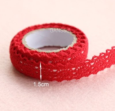 2Yards/pc Lace Tapes Adhesive Fabric Cotton-JournalTale