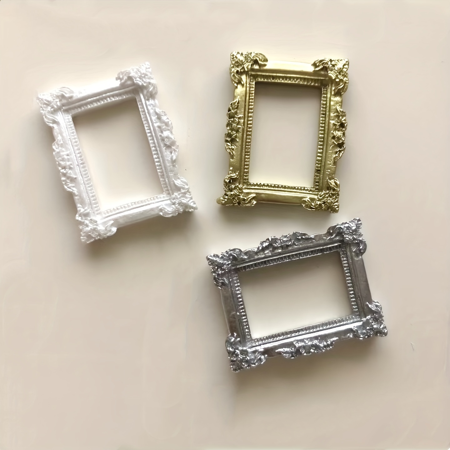 1pc Simple Retro Photo Frame Resin Ornamentsq-JournalTale