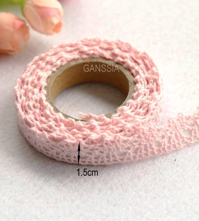 2Yards/pc Lace Tapes Adhesive Fabric Cotton-JournalTale