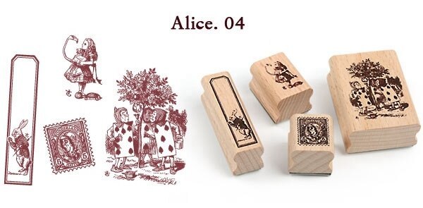 4Patterns/Box Series Quaretet Wood Stamp Set-JournalTale